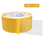 K&otilde;rge kleepuva tugevusega v&otilde;rk Kahepoolne teip klaaskiud, vastupidav k&otilde;rgele temperatuurile B kollane