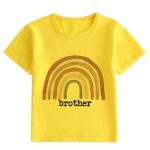 Laste T-s&auml;rgi topp suvine multifilmide tr&uuml;kkimine puhas vikerkaar l&uuml;hikeste varrukatega mood j&auml;nes armas mitmev&auml;rviline kuum m&uuml;&uuml;gitop 12M(80)