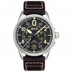 AVI-8 Spitfire Lock Midnight Oak Chronograph Quartz AV-4089-01 Meestekell must