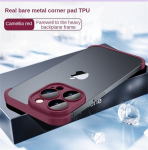 Luksuslik TPU nurgatelefoni &uuml;mbris Iphone 14 Plus 12 13 Pro Max t&auml;isklaasiga kukkumisvastane p&otilde;rutuskindel telefoni kate iPhone 13 jaoks iPhone 14 Pro Max must