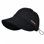 Fisherman Cap p&auml;ikesem&uuml;ts Kaasaskantav kokkupandav laia &auml;&auml;rega p&auml;ikesekaitsem&uuml;tsid Suvised reguleeritavad n&ouml;&ouml;riga m&uuml;tsid Rannam&uuml;tsid 55-58cm must