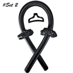 Juuksekoolutaja Octopus Curling Juuksepael Sleep No Heat K&auml;sn Raud Kuumadeta lokid Ilu Aksessuaarid Tooted Bendy Flexi Rods Curl Set 5