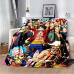 Anime &uuml;hes t&uuml;kis 3D prinditud kunst fliisist tekk vooditele Matka piknikule paks tekk Moodne voodikate fliisist tekk 150x200cm
