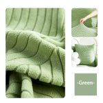 Stretch diivani kate T&auml;is&uuml;mbris universaalne kate Four Seasons Universaalne kriimustusvastane kassi kate Libisemisvastane t&auml;iskattega katter&auml;tik 3 Seat roheline