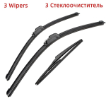 3 TK klaasipuhasti harjad TOYOTA RAV4 XA30 jaoks 2005-2012 24  16  12  Sobivad esiklaasile tuuleklaasile aknaharjad l&otilde;ikuritarvikud 2008 2009 2010 2011