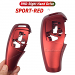 LHD RHD ABS s&uuml;sinikkiust k&auml;iguvahetushoova nupu katte trimm BMW F20 F22 F30 F35 F32 F36 F10 F18 F07 F06 F01 F02 X3 X4 F25 jaoks LHD-Carbon Fiber