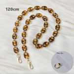 Uus telefonitarvikute mobiiltelefonide osade kett, kaotsiminekuvastane universaalne armas metallist &otilde;lakael, telefonirihma &uuml;mbrise hoidikuketid 120CM leopard