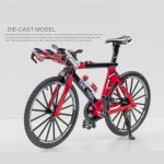 1:8 mastaabis mudeli sulamist jalgratta survevalu v&otilde;idus&otilde;idus&otilde;rme maastikuratta mudel, metallist taskuga jalgratta simulatsioonikollektsioon m&auml;nguasjad lastele 1/8-19.5x12cm