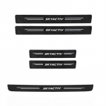 Autokleebis s&uuml;sinikkiust dekoratiivriba uks Mazda Skyactiv 3 bk 6 gg gh gj cx3 cx5 cx30 cx7 cx8 cx9 mx5 jaoks 5PCS