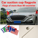 Autolipu lipu logoga esmaklassiline lipumasti komplekt Australia