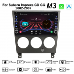 Subaru Impreza GD GG 2002-2007 jaoks koos nupu nupuga Android autoraadio multimeediumipleier Navigatsioon stereo GPS 2 Din Carplay 2+32GB 2+32GB