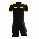 Professionaalsed mehed Kohtunike vormir&otilde;ivad Jalgpall Jalgpall Kampsunid L&uuml;hikesed p&uuml;ksid S&auml;rgid &Uuml;likond Tasku Spordidressid Tai Riided Kohtunik Spordir&otilde;ivad Asian Size 4XL matt must v&auml;rv