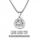 RUI RUI YU Loominguline P&auml;ikese ja Kuu paari kaelakee &Otilde;&otilde;nes titaanist terasv&ouml;&ouml;st kristallist ripats Ma armastan sind Paaritud kaelakeed meestele ja naistele ehted kingitus sun