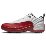 Air Jordan 12 Low Golf Cherry Unisex Tennised Valge Metallik-H&otilde;be Varsity-Punane DH4120-161 38