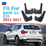 Auto poritiib BMW X3 F25 jaoks originaal pritsmekaitsed porilauad porilauad auto poritiivad Autotarvikud auto styline 4 tk 11-17 X3 F25 black