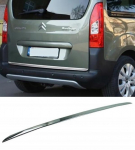 CITROEN BERLINGO II B9 - Kroomitud pagasiruumi sisekujundus - tagaluugi aktsent - Premium auto tagumine detail - s&auml;ra suurendaja