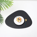 4 kunstnahast alusaluste ja alusaluste komplekt, kuumakindel, veekindel pestav, kergesti puhastatav lauamatt, libisemisvastased &otilde;htus&ouml;&ouml;gi alusalused Set of 4
