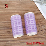 2 tk/komplekt ilma kuumuseta lokirullid isehaarduvad juukserullid kuumavaba laiska tukk lokirull ~ S roosa