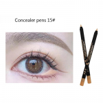 1tk 3in1 huulepliiats lauv&auml;rv meik Silmakosmeetika V&auml;rviline pigment kauakestev veekindel silmapliiats 15 v&auml;rvi suitsune meigit&ouml;&ouml;riistad #6