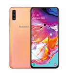 Taastatud Samsung Galaxy A70 A705F Android 32MP 128GB 6GB RAM Mobiiltelefon 2 SIM-iga No charger oranž