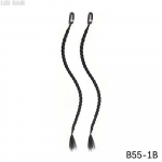 Patsid juuksepikendused Pisikesed punutised hobusesabapikendused Pikad naturaalsed pehmed s&uuml;nteetilised juuksepaelad naistele Cosplay Wear 45cm