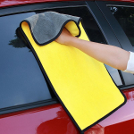 Autopesur&auml;tik Suure tihedusega paks, suur imav korallifliisist autopuhastuslapp Kahepoolne kiiresti kuivav autopesula 30*30