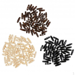 150Pcs wood Toggle Buttons for Crafting - Sewing 30*10mm