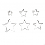 Stars Shape Buscuit Jelly Metal Cutter Tin Baking DIY t&ouml;&ouml;riist