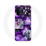 &Uuml;mbris Oppo A74 5G BTS Bangtan Poster I Purple You jaoks