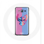 &Uuml;mbris Samsung Galaxy j3 2016 Stitch ja ingelsinine roosa