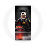 &Uuml;mbris Samsung Galaxy Note 9 Vormel 1 Max Verstappen F1 Driver Red Bull RB15 jaoks