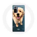 Coque pour Xiaomi Redmi Note 10 Pro Golden retriever Chiot
