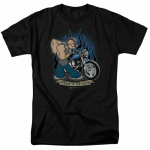 Popeye Biker koomiksiraamatu multikas, must unisex T-s&auml;rk S
