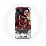 Coque pour Iphone 14 La Casa De Papel affiche art - Maniacase