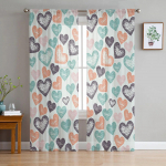 M&auml;ngi m&auml;ngu Mustvalge multikas Graffiti t&uuml;llkardinad elutuppa kardinad Akende l&auml;bipaistvad kaasaegsed kardinad magamistoa sisekujunduseks 135W x 114H(cm)