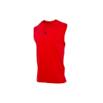 Air Jordan Dri-Fit Kiiresti kuivav varrukateta &uuml;mmarguse kaelusega T-s&auml;rk Meeste Topid Punane DC3237-687 XL