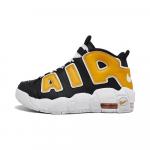Nike Air More Uptempo PS Ole truu oma koolile Laste tossud Must University-Gold Valge FN0261-001 28