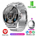 Uus 1,85-tolline ultra-HD nutikell, GPS-raja HD Bluetooth k&otilde;ne 710 mah suur aku 400+ valikuketas Silicone + steel h&otilde;be
