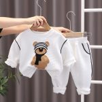 Laste pikkade varrukatega pullover ja p&uuml;ksid Kaheosaline komplekt Lasteriiete komplekt ja p&uuml;ksid 80