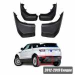 Auto Mud Flaps For Land Rover splash guards For Evoque mudflaps For Land Rover Land Rover Evoque car Fender in 2012-2018 Round exhaust pipe