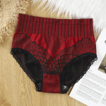 K&otilde;rge v&ouml;&ouml;kohaga alusp&uuml;ksid naistele &Otilde;mblusteta tr&uuml;kiga aluspesu Mugavad naiste elastsed p&uuml;ksid Seksikad alusp&uuml;ksid one size