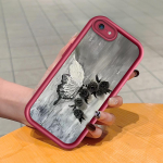 Pehme silikoonist ruudukujuline redelprintimismuster telefoni korpus, t&auml;iskaanega kaamera p&otilde;rutuskindel kaitse kummist &uuml;mbris iPhone Infinix Tecno OnePlus jaoks Infinix Hot 10 Play valge