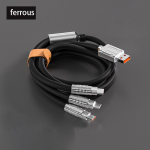 6A 120 W andmekaabel 3-&uuml;hes &uuml;likiire laadimiskaabel C-t&uuml;&uuml;pi mikro-USB laadijakaabel nutitelefonide jaoks