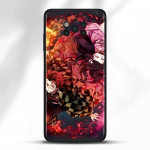 &Uuml;mbris Poco X3 NFC M3 Pro M3 F3 F1 Capa jaoks Mi Note 10 Pro Caso jaoks Xiaomi CC9 Pro A3 A2 Anime Demon Slayer Tanjiro Kamado jaoks Mi Poco F3 GT