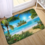 1 tk mere&auml;&auml;rne tr&uuml;kitud k&ouml;&ouml;givaip V&auml;simusvastane k&ouml;&ouml;givaip Veekindel libisemisvastane vaibakomplekt Jooksuvaip Voodivaip Imav vaip 40*60cm