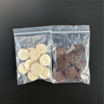 24 tk 1 komplekt 2,5 cm / 0,98 tolli &uuml;mmargused puidust kabe &uuml;mmargused rahvusvahelised kabe nupud lauam&auml;ngu backgammon tarvikud