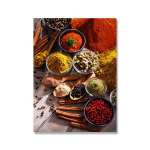 K&ouml;&ouml;k terad V&uuml;rtsid Lusikas Paprika Toidupildid Seinakunst L&otilde;uend Maalimine Plakatid moodsa kodu k&ouml;&ouml;gi jaoks Seinatapeet Cuadros 40x60cm No Framed