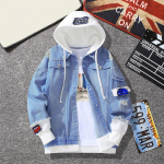 Naiste lahtine teksajakk pikkade varrukatega teksamantel Retro kauboi vabaaja jope XL