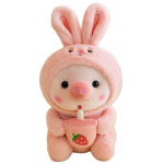 1 tk 25 cm Cosplay Unciorn Frog Tiger Bunny Boba tee Plushie Pink Pig Plush m&auml;nguasi t&uuml;drukule Kaisu beebi rahustav nuku s&uuml;nnip&auml;evakingitus about 23-25cm
