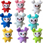 10cm Lovelys Twice Pl&uuml;&uuml;s Korea Superstaar Pl&uuml;&uuml;s M&auml;nguasjad Multikas Loom Nukk V&otilde;tmehoidja Ripats V&otilde;tmehoidja Laste Kingitused 10cm
